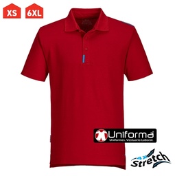 Polo con detalle de Color en tallas grandes -PT720