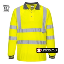 [PS277] Polo Alta Visibilidad Tallas Grandes - PS277