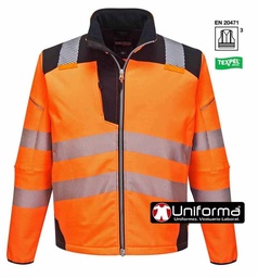 [PT402] Softshell de Alta Visibilidad Bicolor Triple Capa - PT402