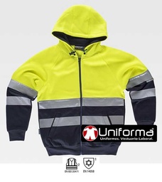 [TC9036] Sudadera Alta Visibilidad Capucha - TC9036