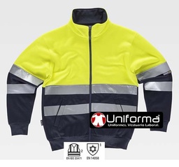 [TC9037] Sudadera Alta Visibilidad Cremallera - TC9037