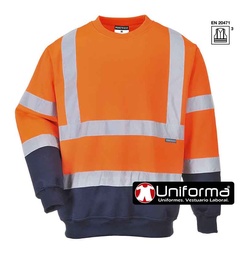 [PB306] Sudadera Bicolor Alta Visibilidad - PB306