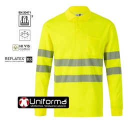 Polo Algodón Alta Visibilidad V305524