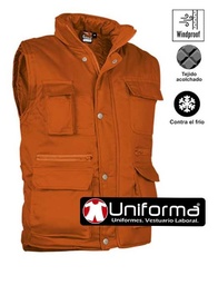 [VL1140] Chaleco Multibolsillos Acolchado Sarga - VL1140