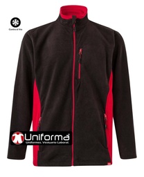 [201504] Chaqueta Forro Polar Bicolor - V201504