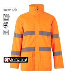 [306004] Parka Reflectante Alta Visibilidad para Lluvia - V306004