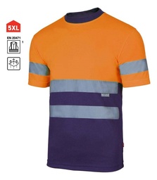 [V305506] Camiseta Bicolor Alta Visibilidad  - V305506