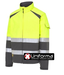 [MZ4756] Chaqueta Softshell Alta visibilidad Fit MZ4756