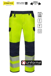 [V303010S] Pantalón Reflectante Elástico Reforzado - V303010S