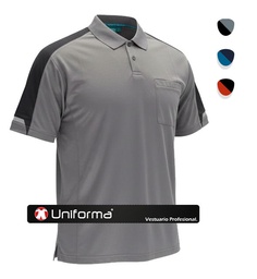 [TWF2850] Polo Técnico Bicolor Micropiqué - TWF2850