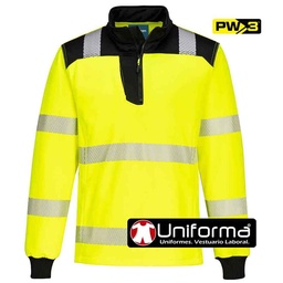 [PPW326] Sudadera Alta Visibilidad Cremallera - PPW326