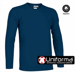 [Valento Tiger] Camiseta Manga Larga Algodón - VL4347