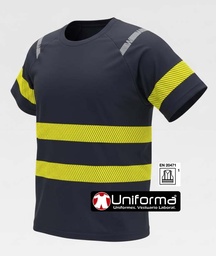 [TC3978] Camiseta Bandas Amarillas Alta Visibilidad Segmentadas - TC3978