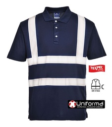 [PF477] Polo Bandas reflectantes Tallas Grandes - PF477