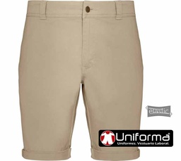 [LY9005] Pantalón Corto Elástico con Dobladillo - LY9005
