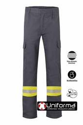 Pantalón Algodón Ligero con Reflectantes - UN10300350