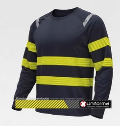 [TC3979] Camiseta Técnica Manga Larga con cintas Alta Visibilidad - TC3979