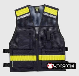 [TC3603] Chaleco Rejilla con Cintas Alta Visibilidad - TC3603