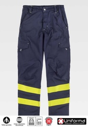 [TC3223] Pantalón Elástico con Cintas Alta visibilidad - TC3223