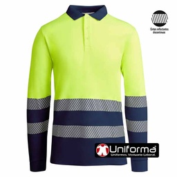 [LY9319] Polo Manga Larga Alta Visibilidad - LY9319