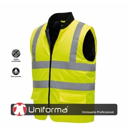 Chaleco Acolchado Alta Visibilidad Tallas Grandes - PS469