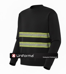 Sudadera Bandas Reflectantes Bicolor - UN2290