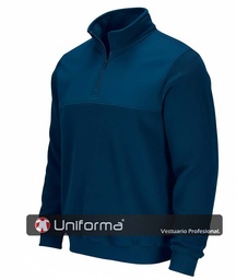 [VL1640] Jersey polar reforzado, Cuello Alto Media Cremallera - VL1640