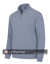 [SQ270U] Sudadera Unisex Media Cremallera Hervey - VSQ270U
