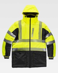 [TC3515] Parka acolchada impermeable de alta visibilidad - TC3515